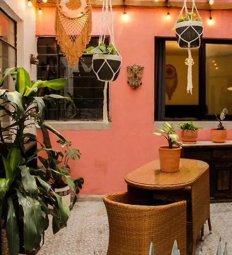 New Mex Inspired Bo-ho Chic With Private Patio And Roof Terrace Appartement Mexico