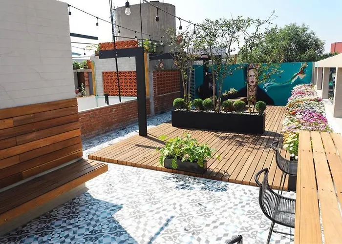 Appartement New Mex Inspired Bo-ho Chic With Private Patio And Roof Terrace Mexico